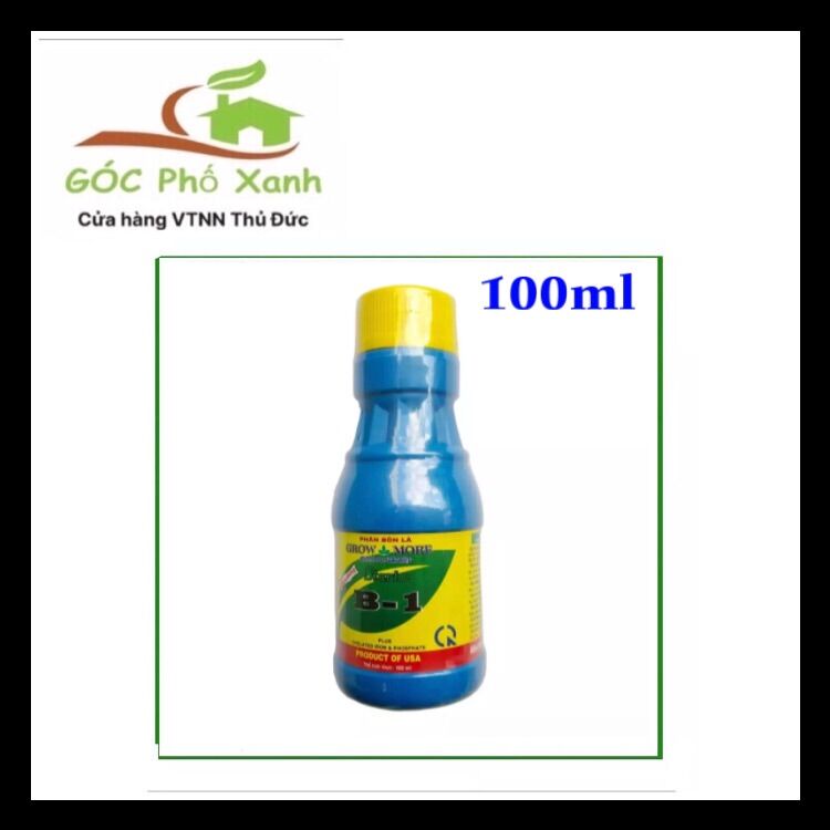Phân bón lá VITAMIN B1 MỸ GROW MORE 100ml