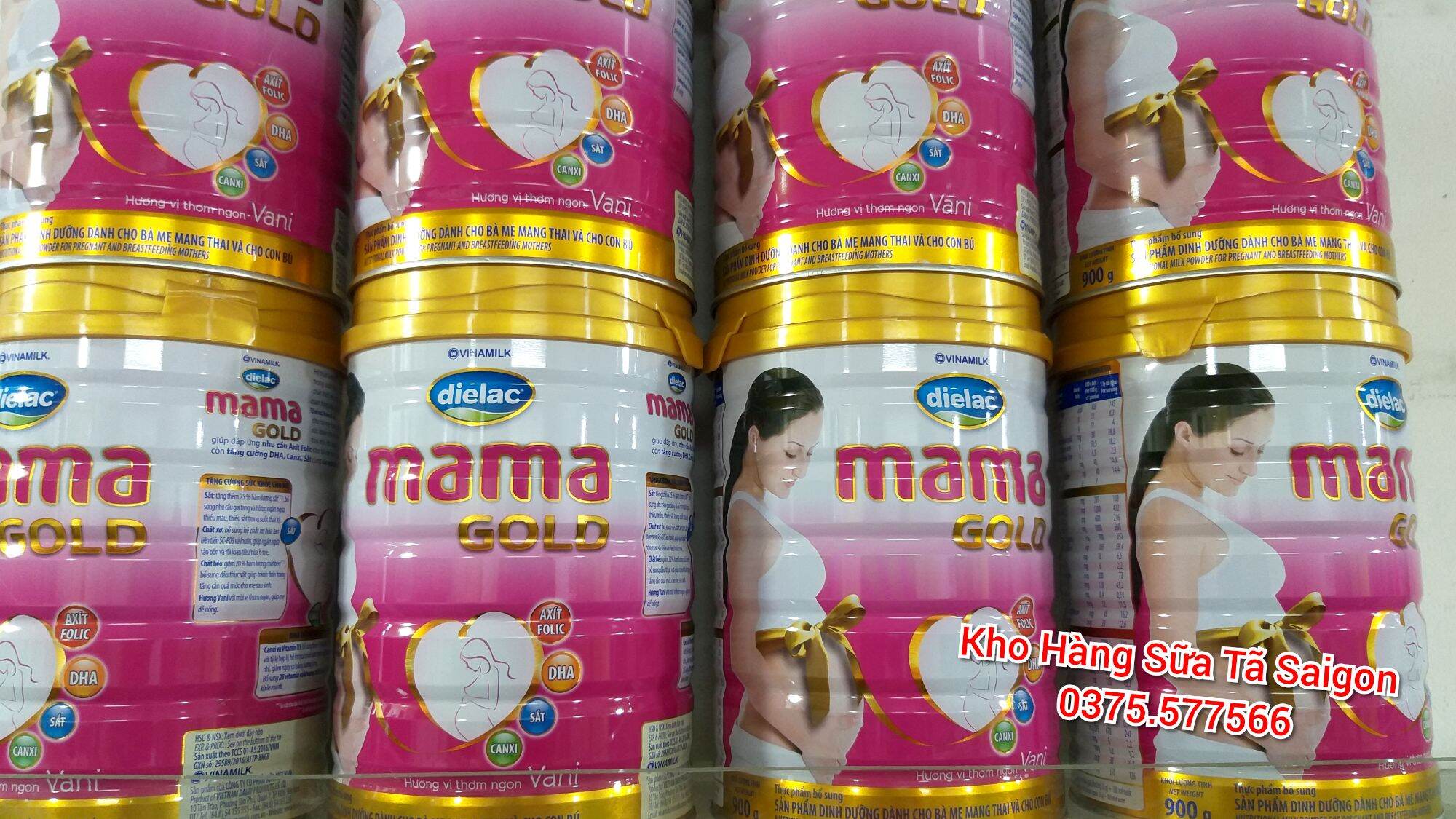 Sữa bột Dielac mama Gold mẹ bầu của Vinamilk