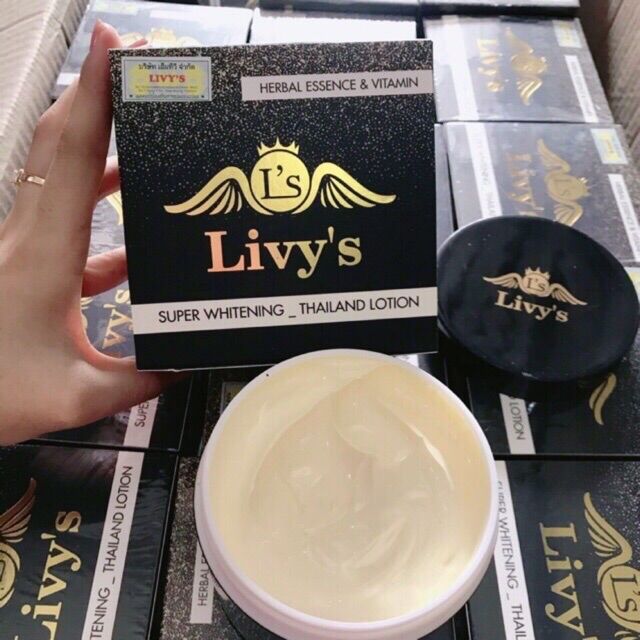 Kem Body Livy đen Thái Lan 250g chính hãng