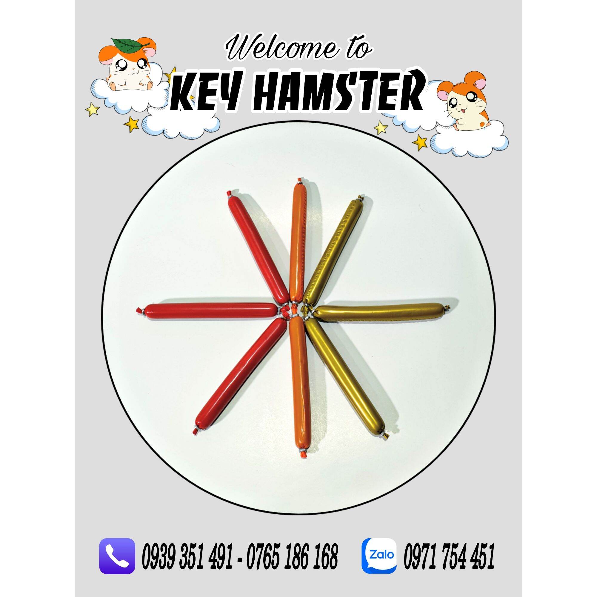Xúc xích - bổ sung đạm, vỗ béo hamster.