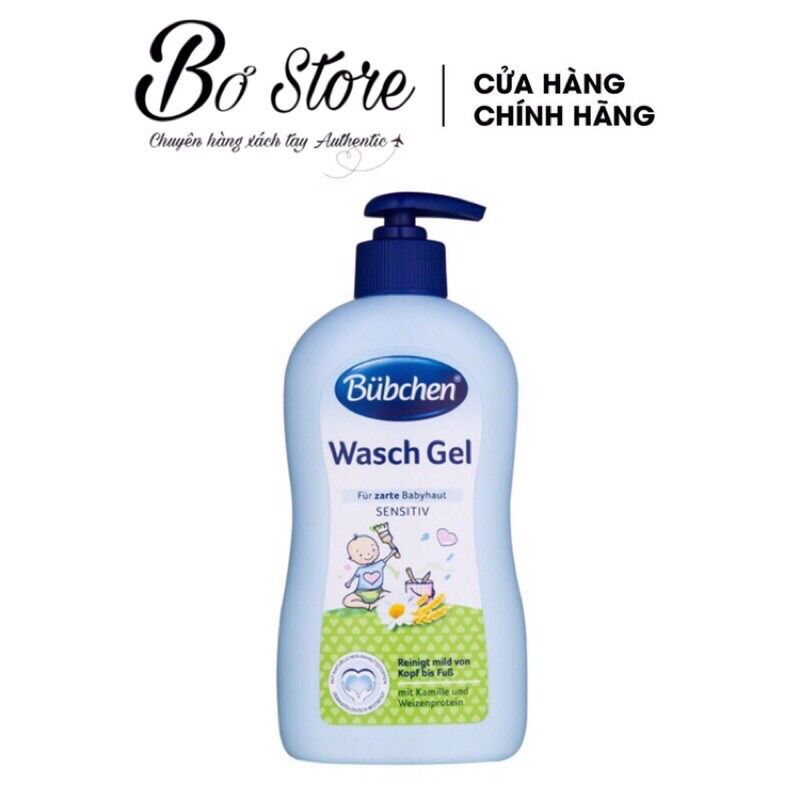 Sữa tắm gội Bubchen cho bé sơ sinh và trẻ nhỏ, 400ml