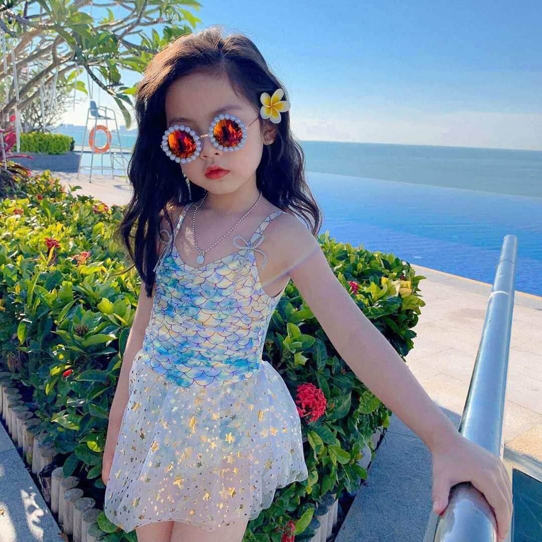 Bộ bơi tiên cá cho bé