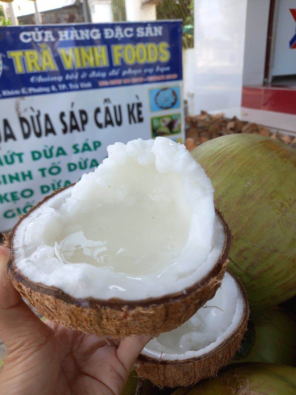 Dừa Sáp Cầu Kè Sỉ Lẻ