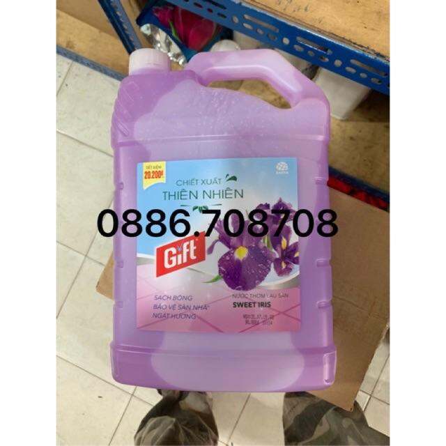 Nước Lau Sàn Gift 3Kg8(Mẩu Mới)