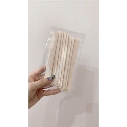 Que gỗ wax lông - que đè lưỡi
