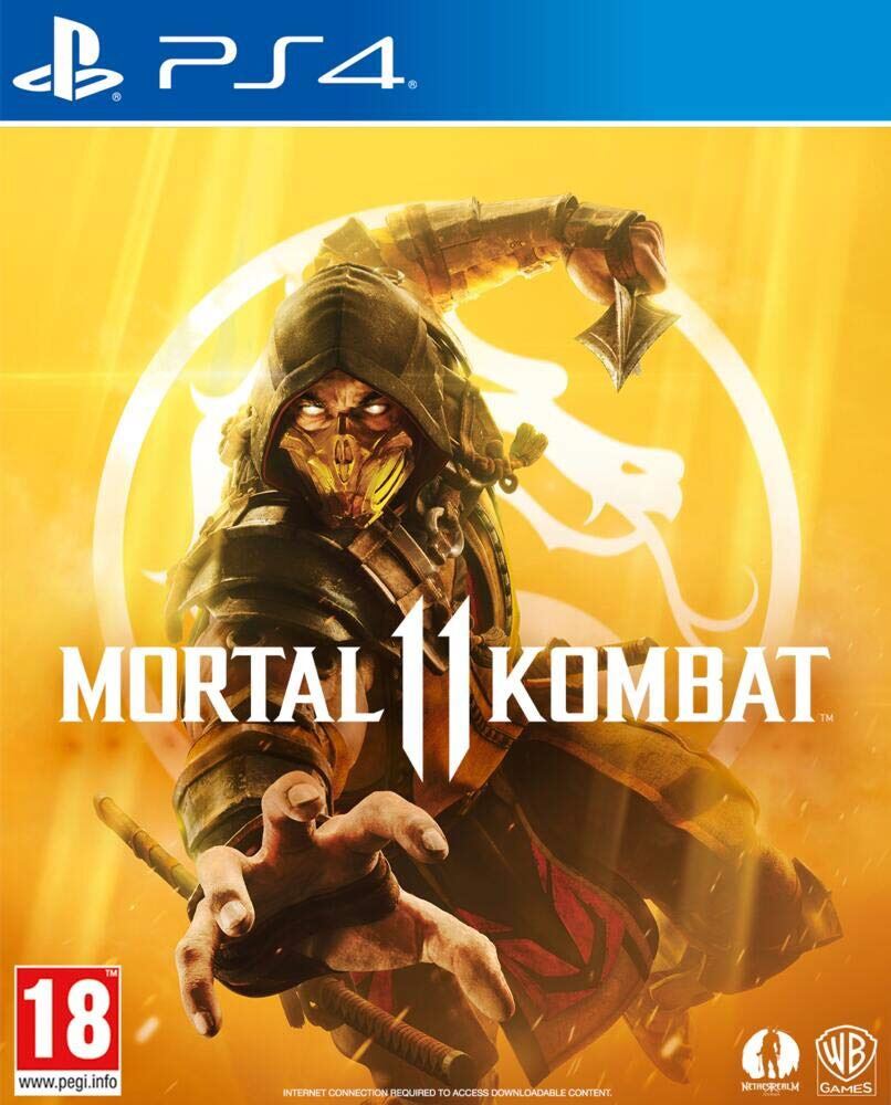 Đĩa Game ps4 - Mortal Kombat 11 - like new