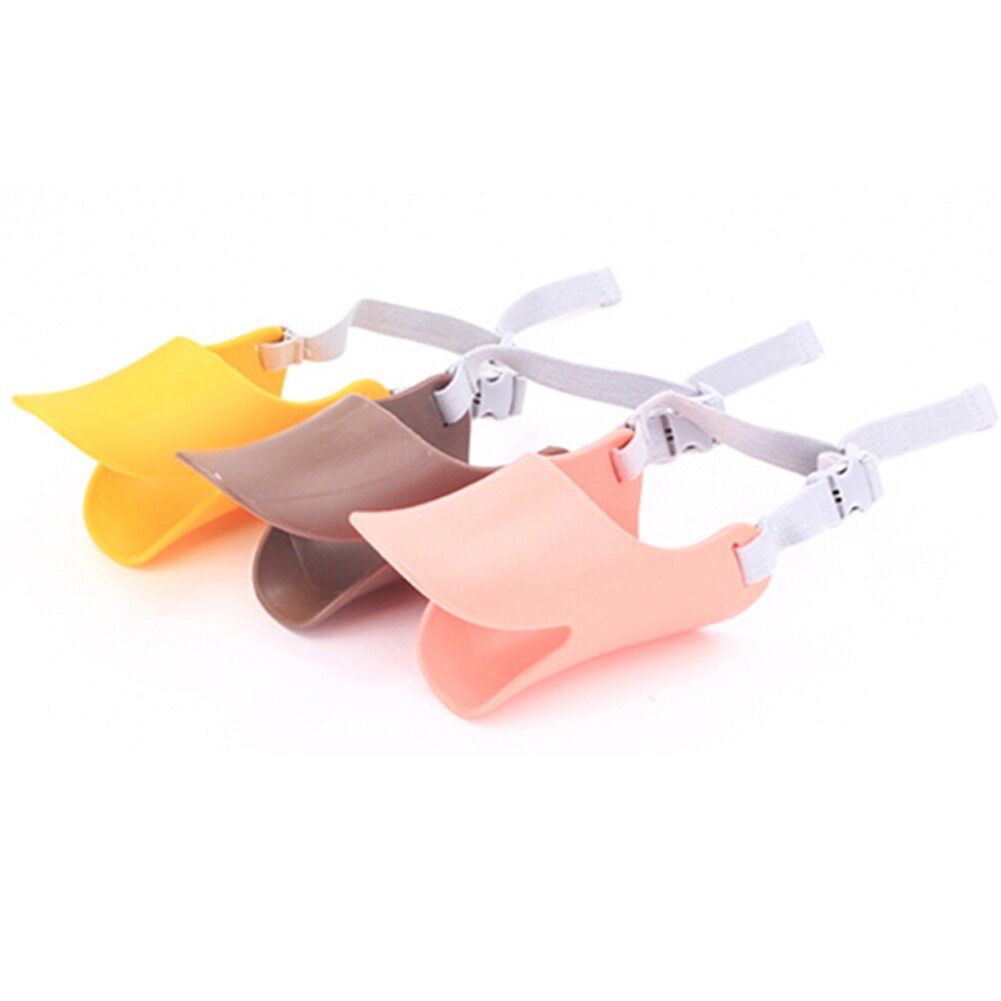 Rọ mõm chó,rọ mõm vịt, bịt miệng chó vịt dễ thương (giao màu ngẫu nhiên)