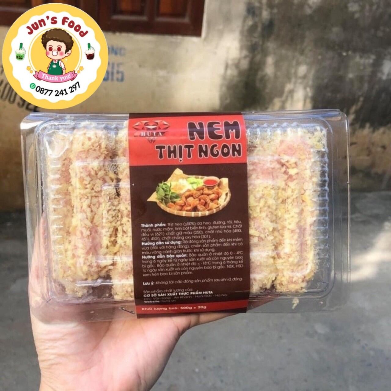 Nem chua rán hà nội - chỉ ship hoả tốc hà nội