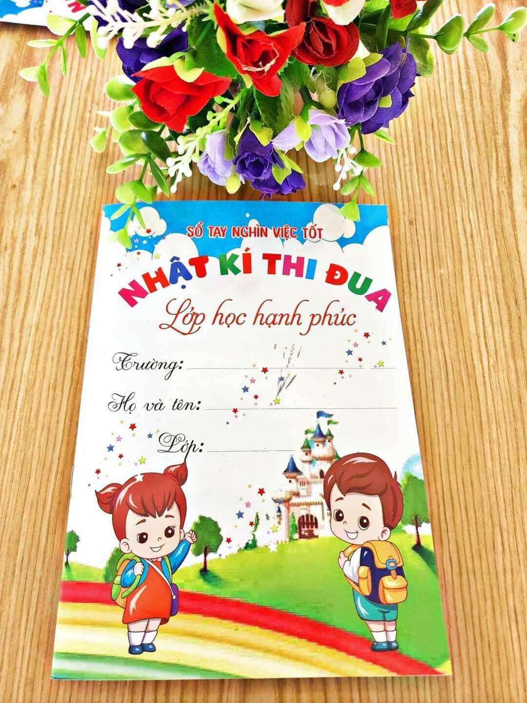 SỔ Nhật ký thi đua khen thưởng tích điểm cho con