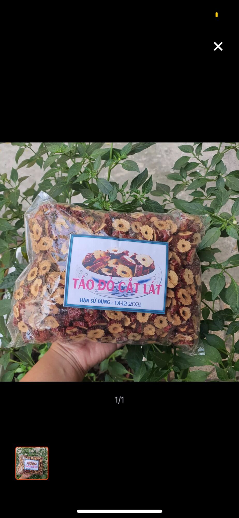 Táo cắt lát 500g