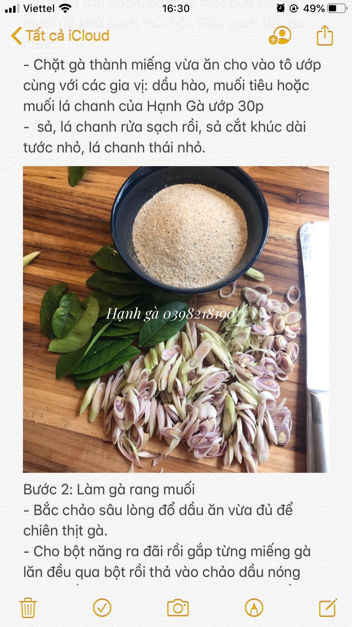 500gr Bột Rang Muối chuẩn vị nhà làm