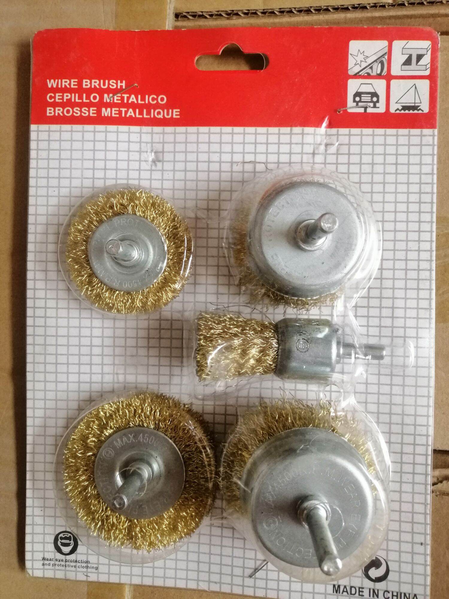 Bộ chén cước đánh gỉ 5 chiếc