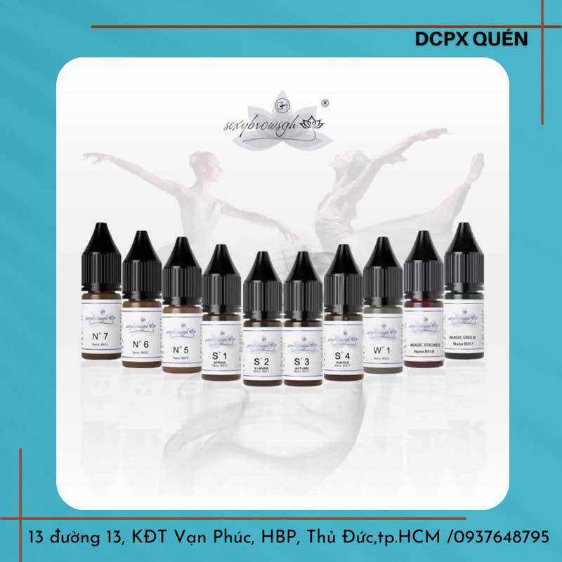 MỰC GH SEXYBROW PHUN XĂM ĐI SỢI