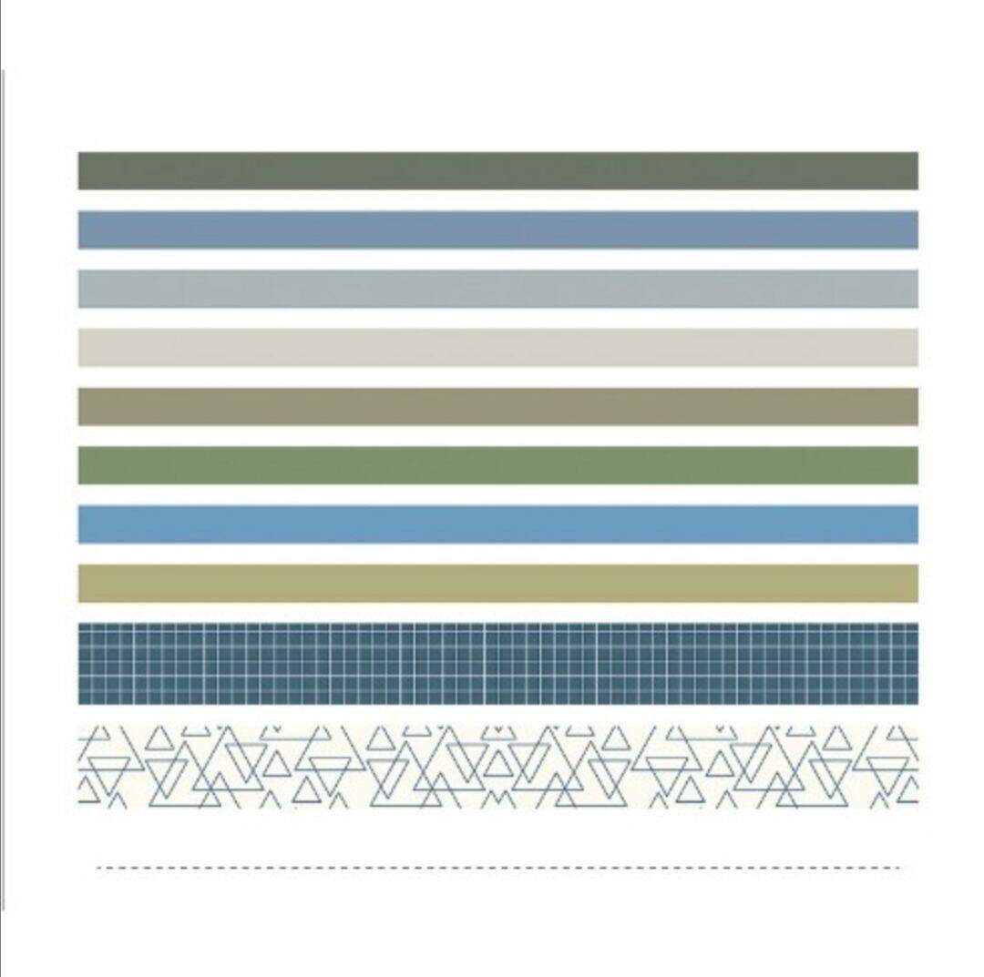 [HCM]WASHI TAPE HỘP 10 CUỘN