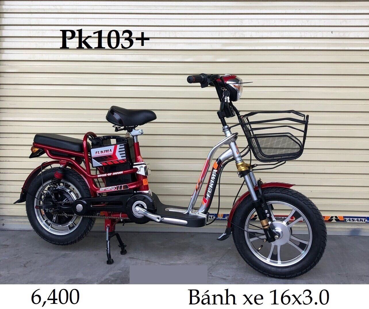 Xe đạp điện YASAKI PK103+