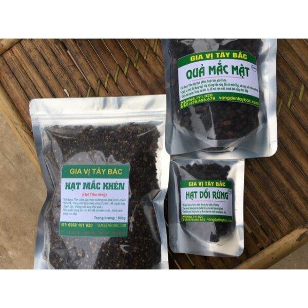 Combo 3 thứ 100g mắc khén + 100g mắc mật + 10 hạt dổi