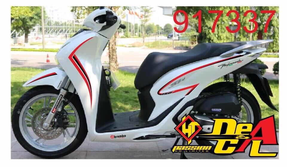 Bộ tem xe sh cho đời 2020 2021