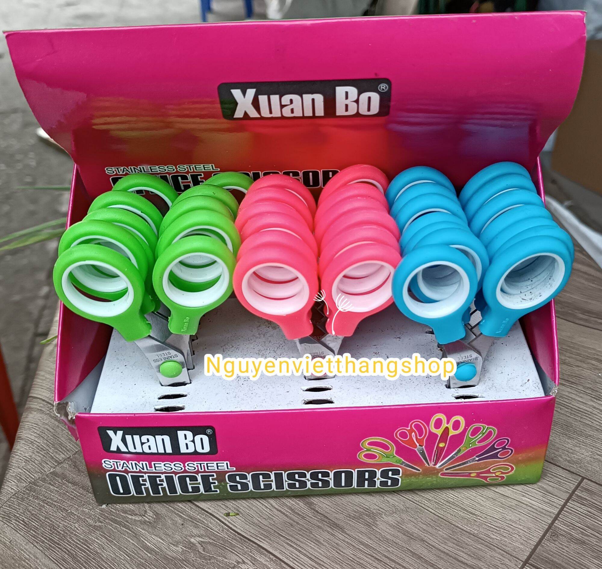 Kéo học sinh, kéo thủ công XUÂN BO (1 cây)
