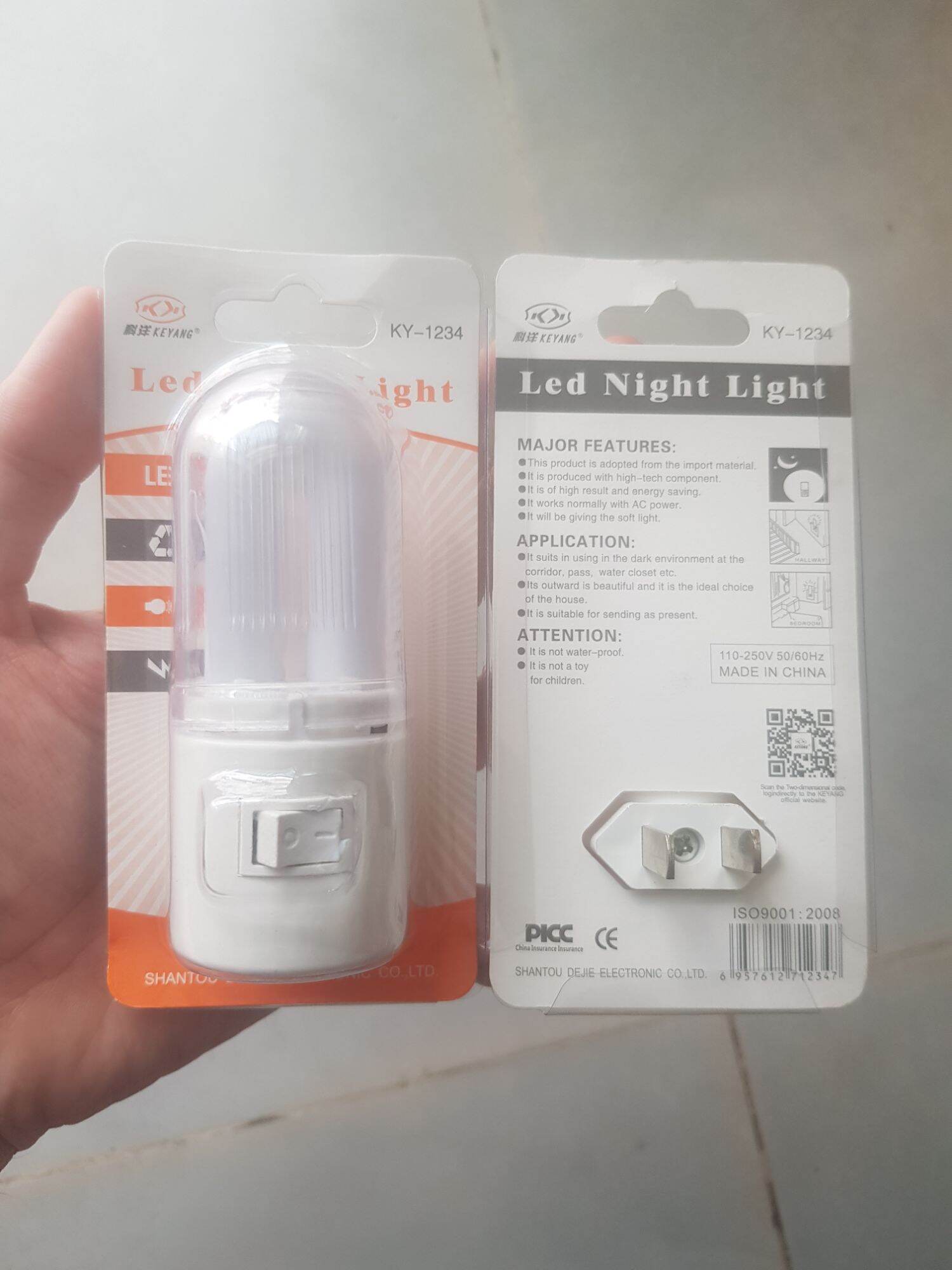 Đèn ngủ tròn bóng Led 3W
