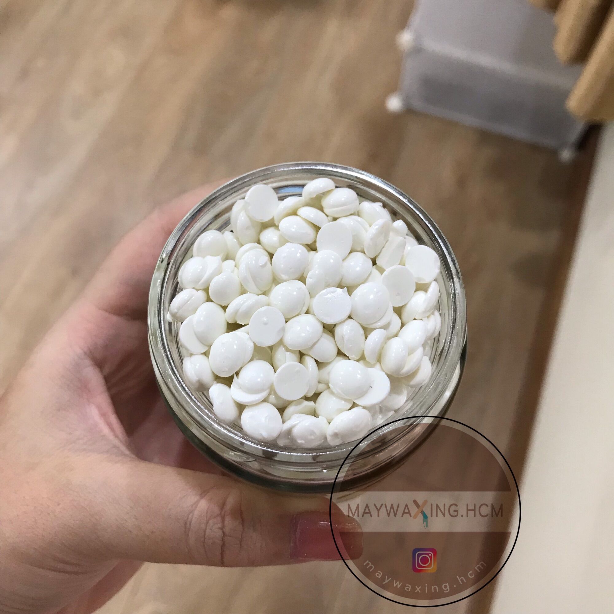 [HCM][150g-kèm que wax] Sáp Wax (triệt) Lông by @maywaxing.hcm
