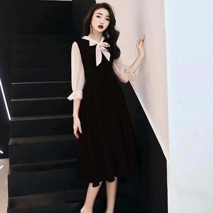 Đầm Nude Đỏ/ Nude Đen đủ size Mẹ & Bé (có bán lẻ)