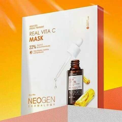 Mặt nạ cấp ẩm da Neogen Dermalogy Real Vita C Mask