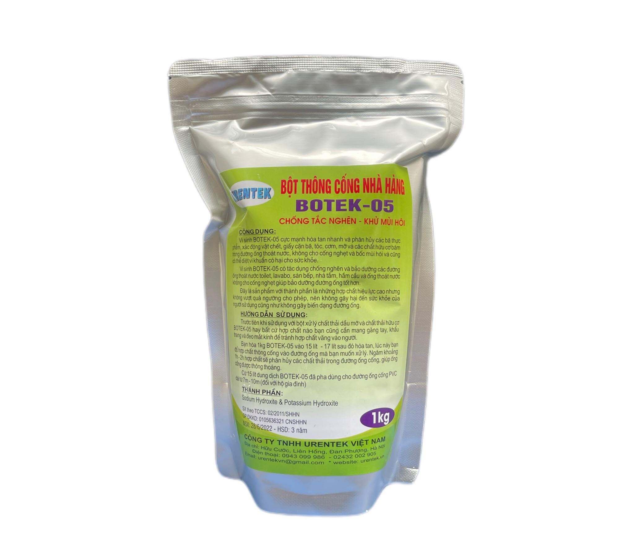 Bột thông cống Botek-05 - Huỷ dầu mỡ