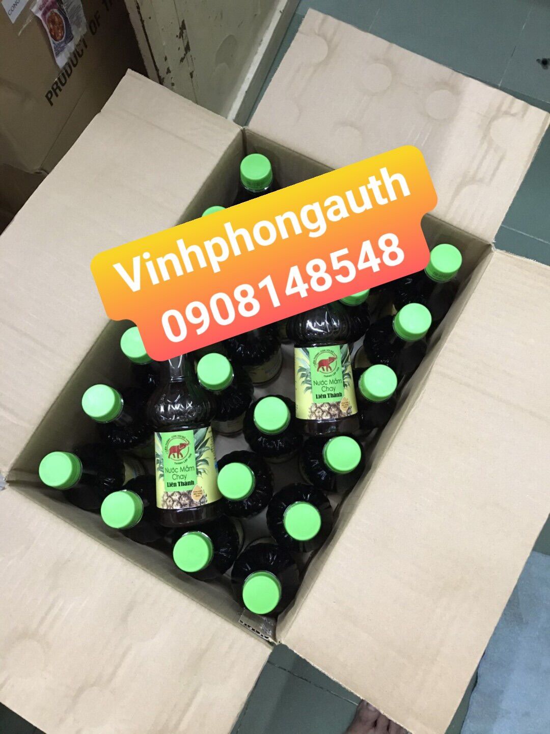 Nước Mắm Chay Liên Thành 300ml (5/2022)