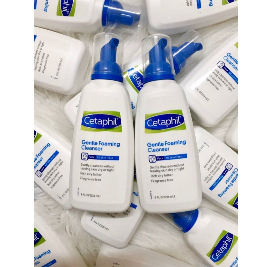 [Hàng Canada] Sữa rửa mặt tạo bọt CETAPHIL Gentle Foaming Cleanser/Foaming