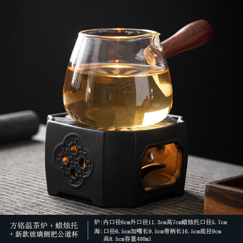 Ấm trà ấm trà ấm trà giữ nhiệt đế đun trà nến bếp lò nhỏ lò nướng trà ấm trà