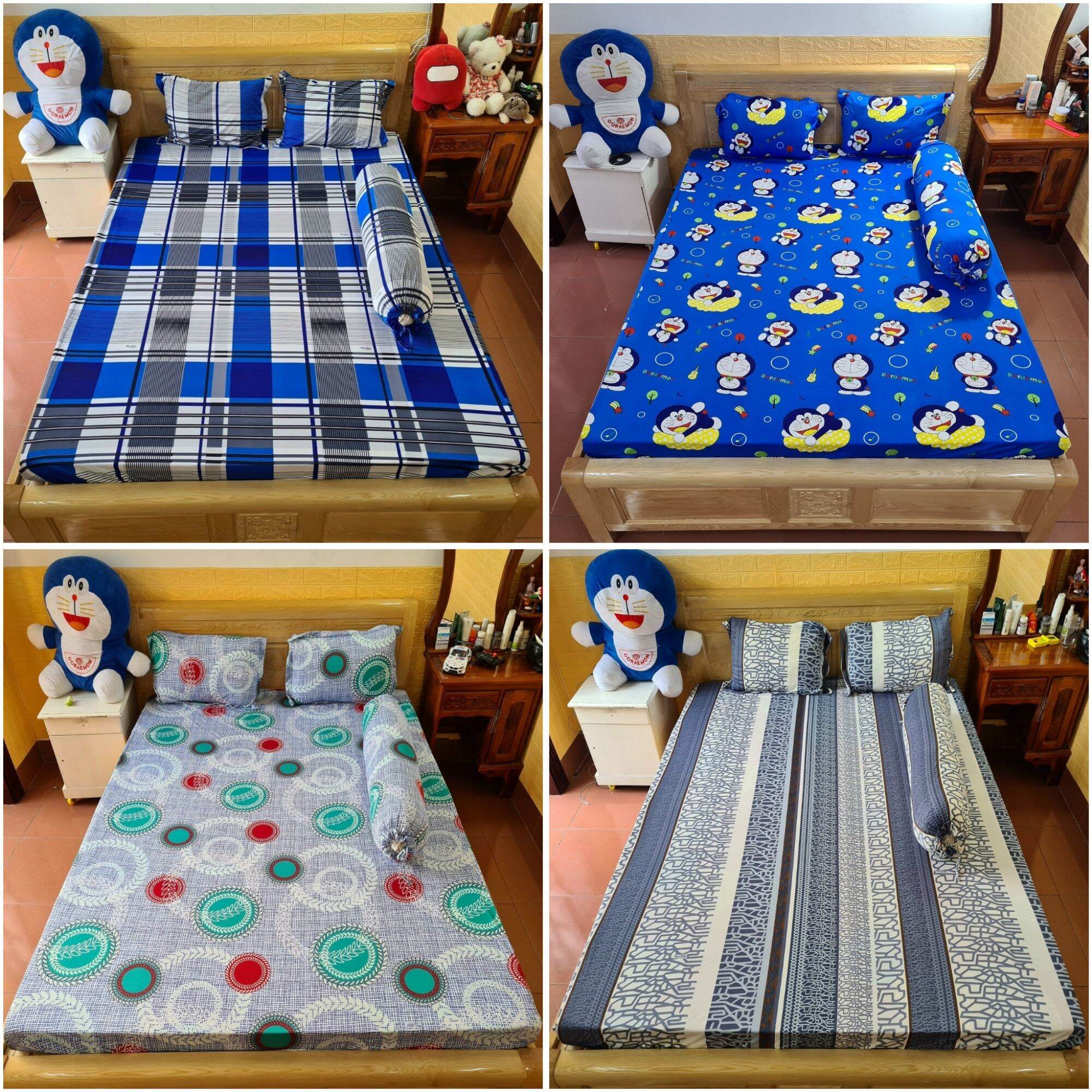 Bộ 4 món thun hàn quốc size 2m×2m2