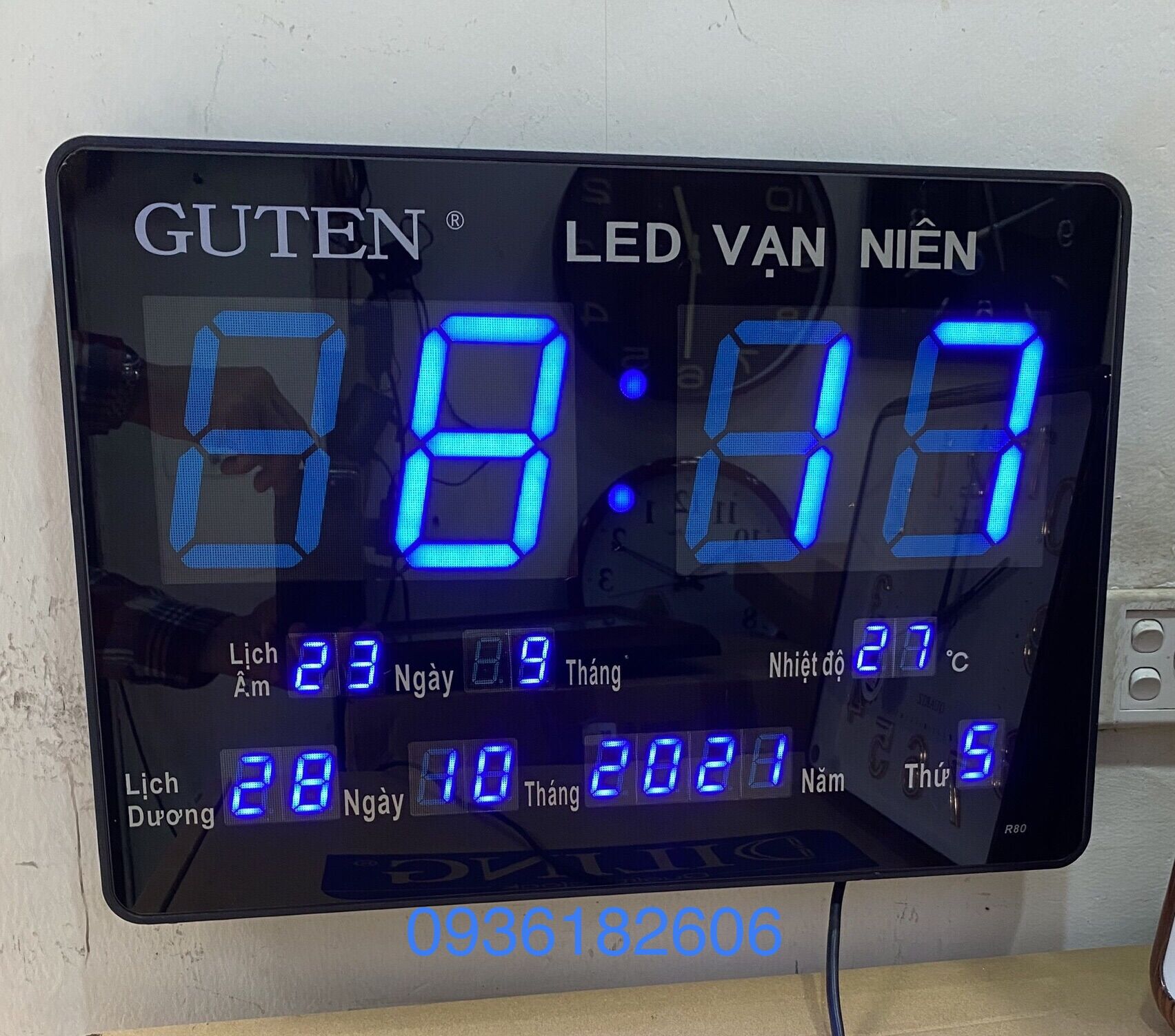 ĐỒNG HỒ LED VẠN NIÊN GUTEN