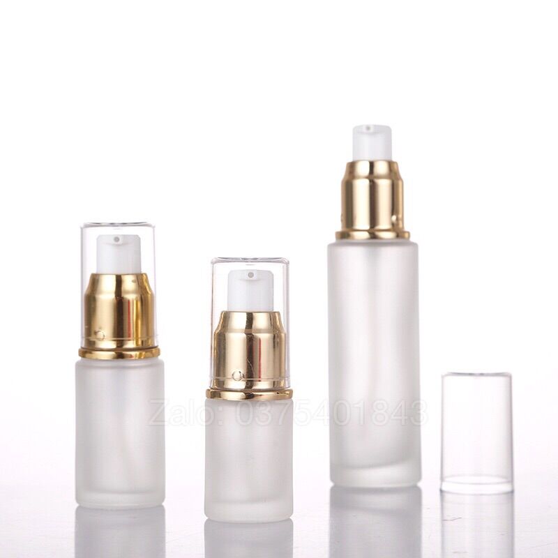 Chai Xịt Giọt Bằng Thuỷ Tinh Mờ (20-100Ml)