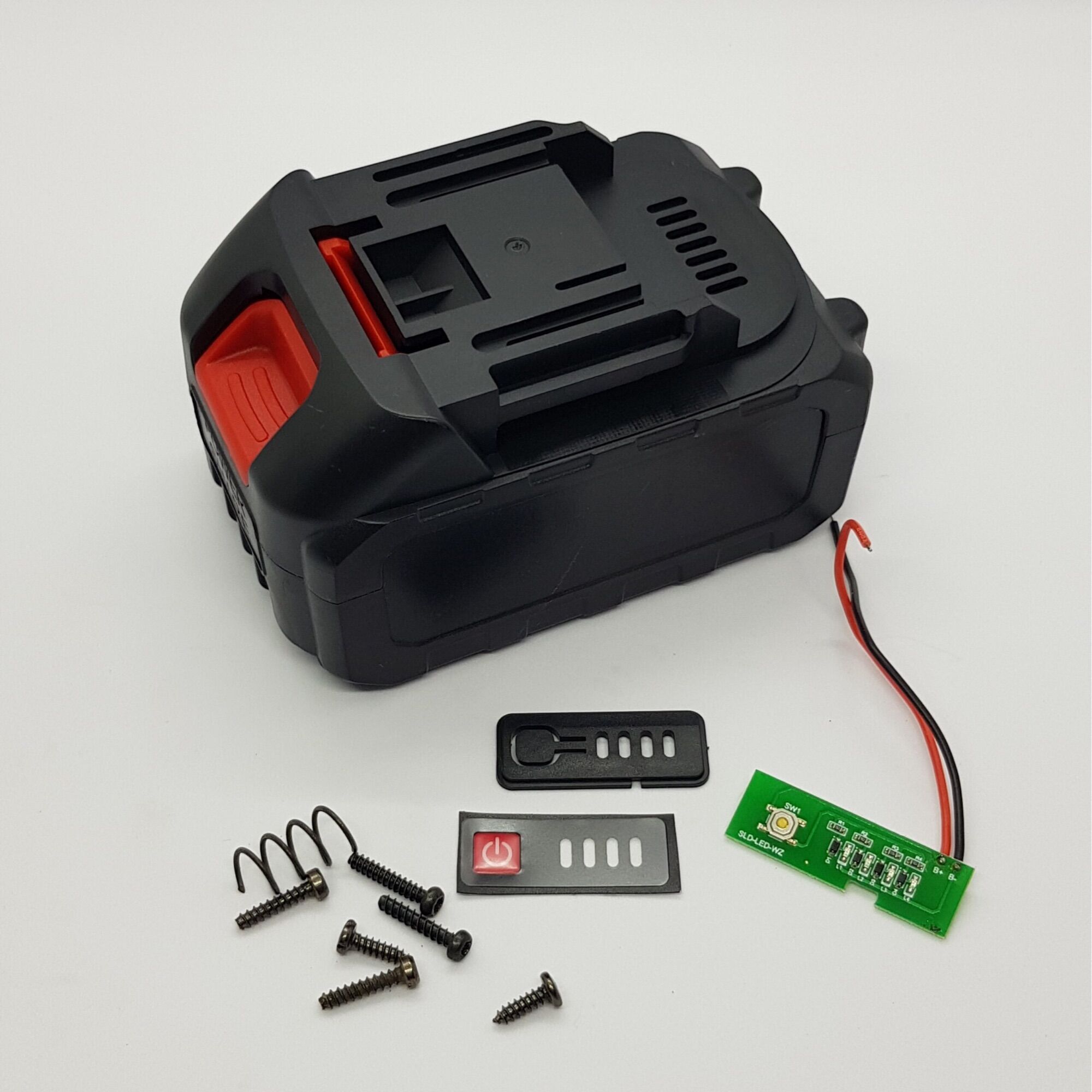 Vỏ makita 2 hàng 3 hàng 10 cell 15 cell 5s2p 5s3p