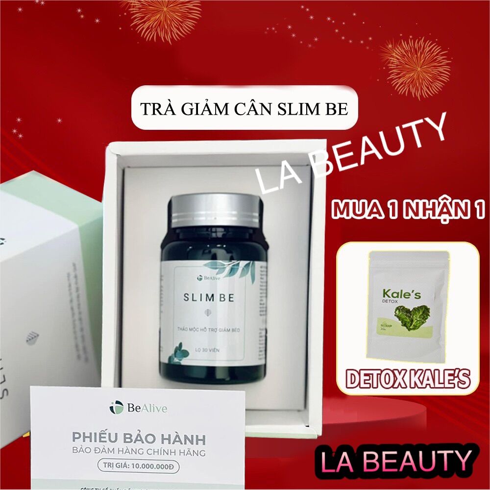 Trà Thảo Mộc Giảm Cân SLIM BE của BEALIVE chính hãng