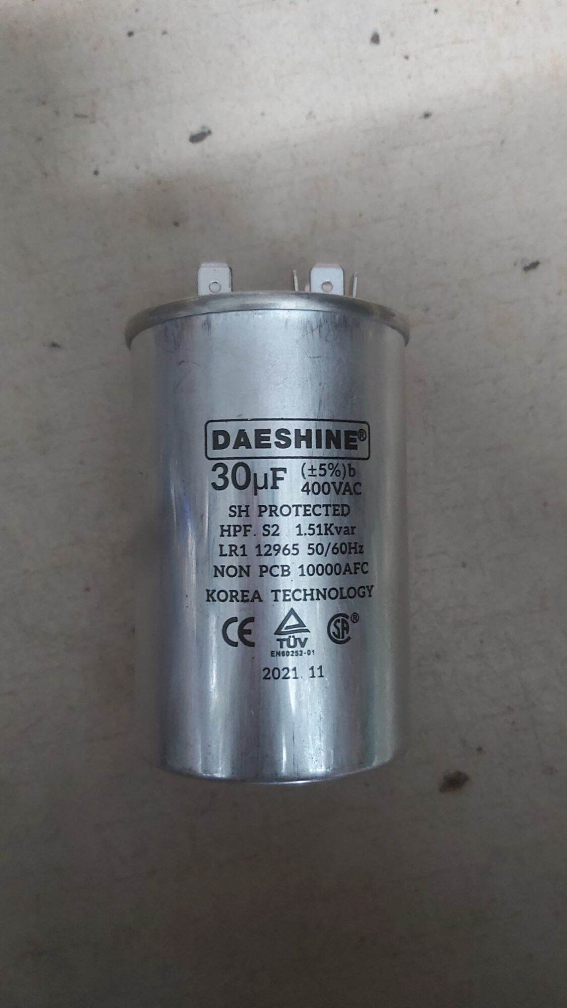 [HCM] Tụ điện nhôm 20 -  60 UF - 400v hàn quốc
