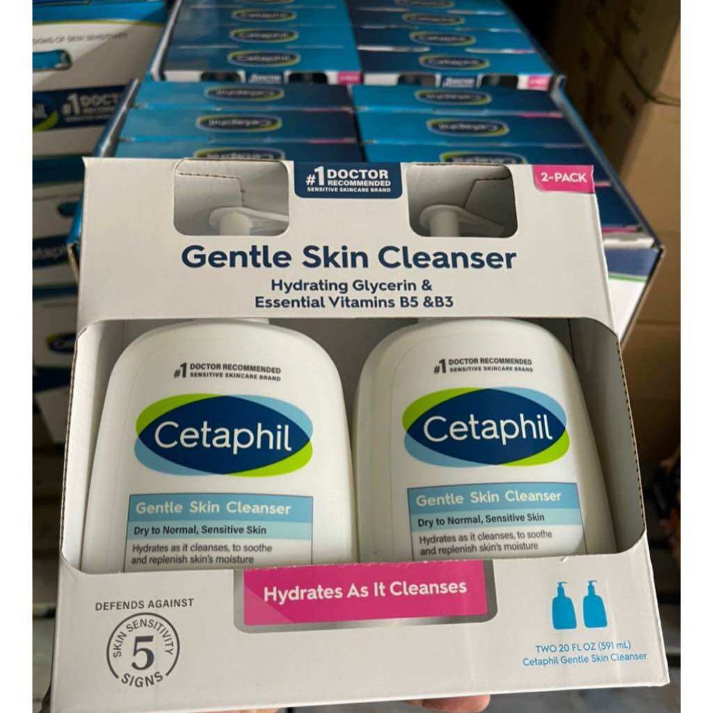 (Sét 2 chai) SỮA RỬA MẶT CETAPHIL 591ml