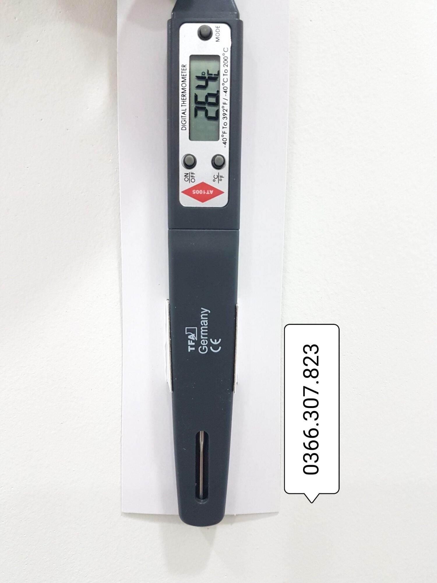 Bút đo nhiệt độ trực tiếp TFA AT-1005 (nhiệt độ Đức) - Thiết bị y tế - Nhiệt kế - Sức khỏe