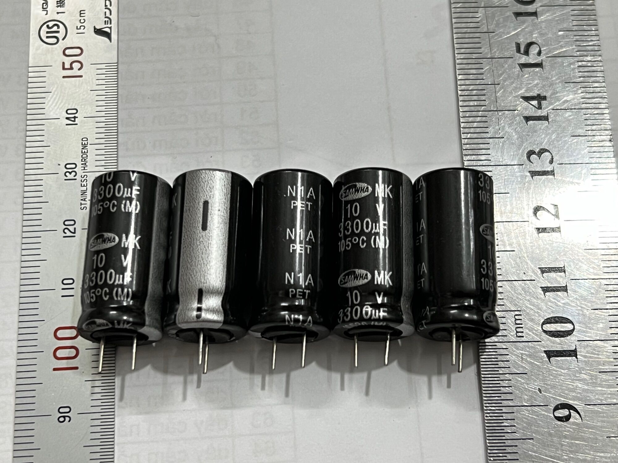 Set 10 tụ 10v 3300uf samwha
