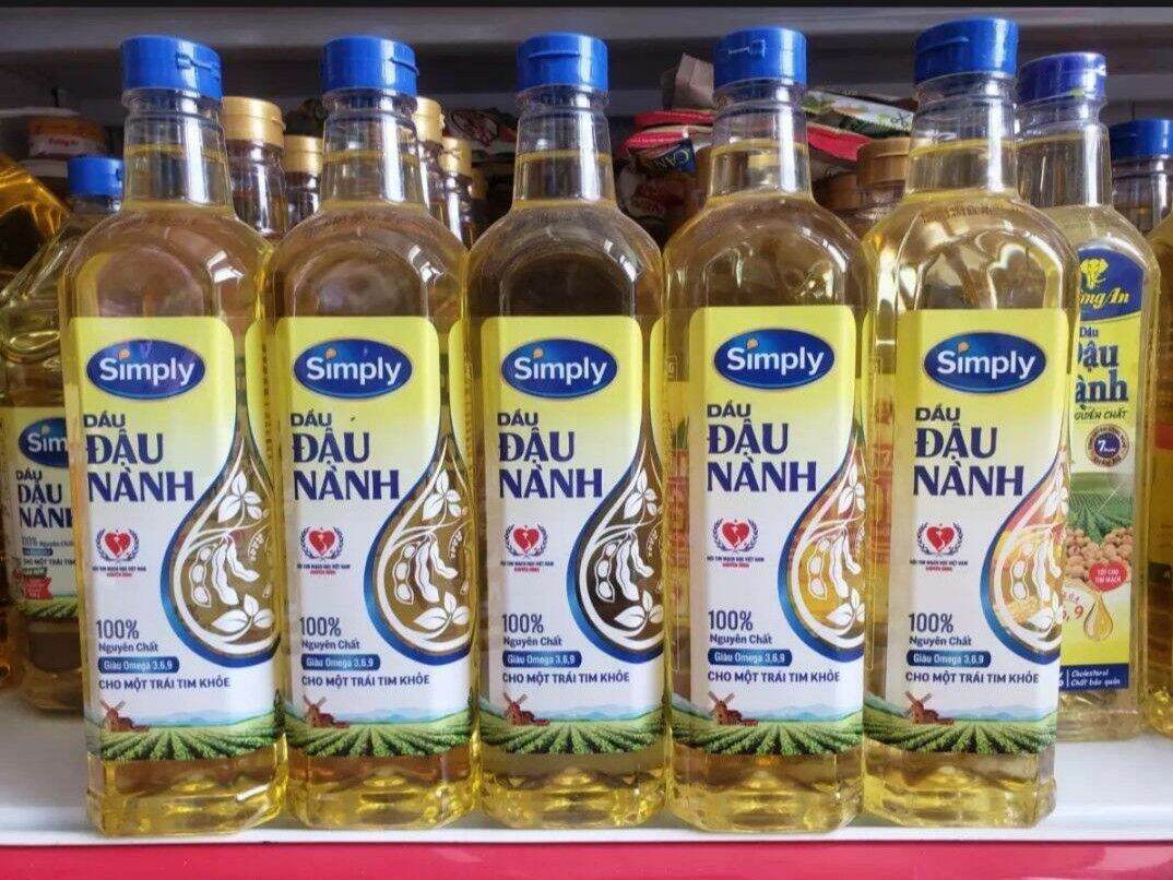 Dầu đậu nành Simply 1l