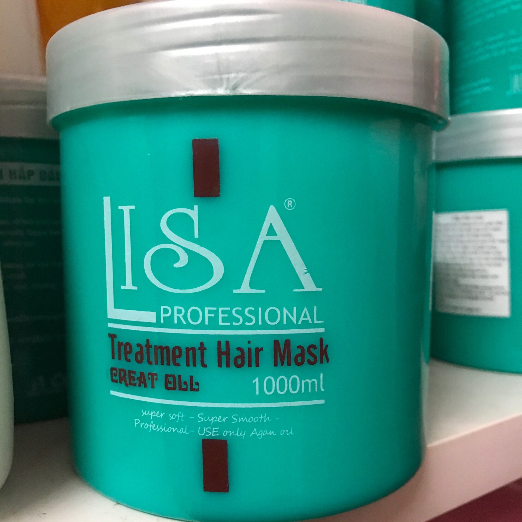 Hấp Dầu Sả Dưỡng Tóc LISA Siêu Mượt 1000ml