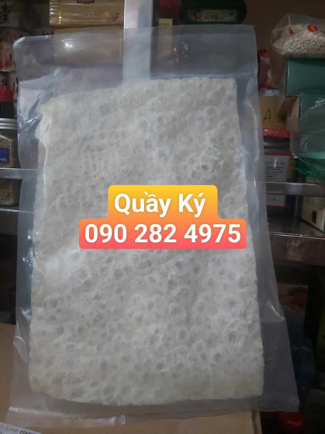 Da heo phồng hiệu con ó 50gr 1 gói
