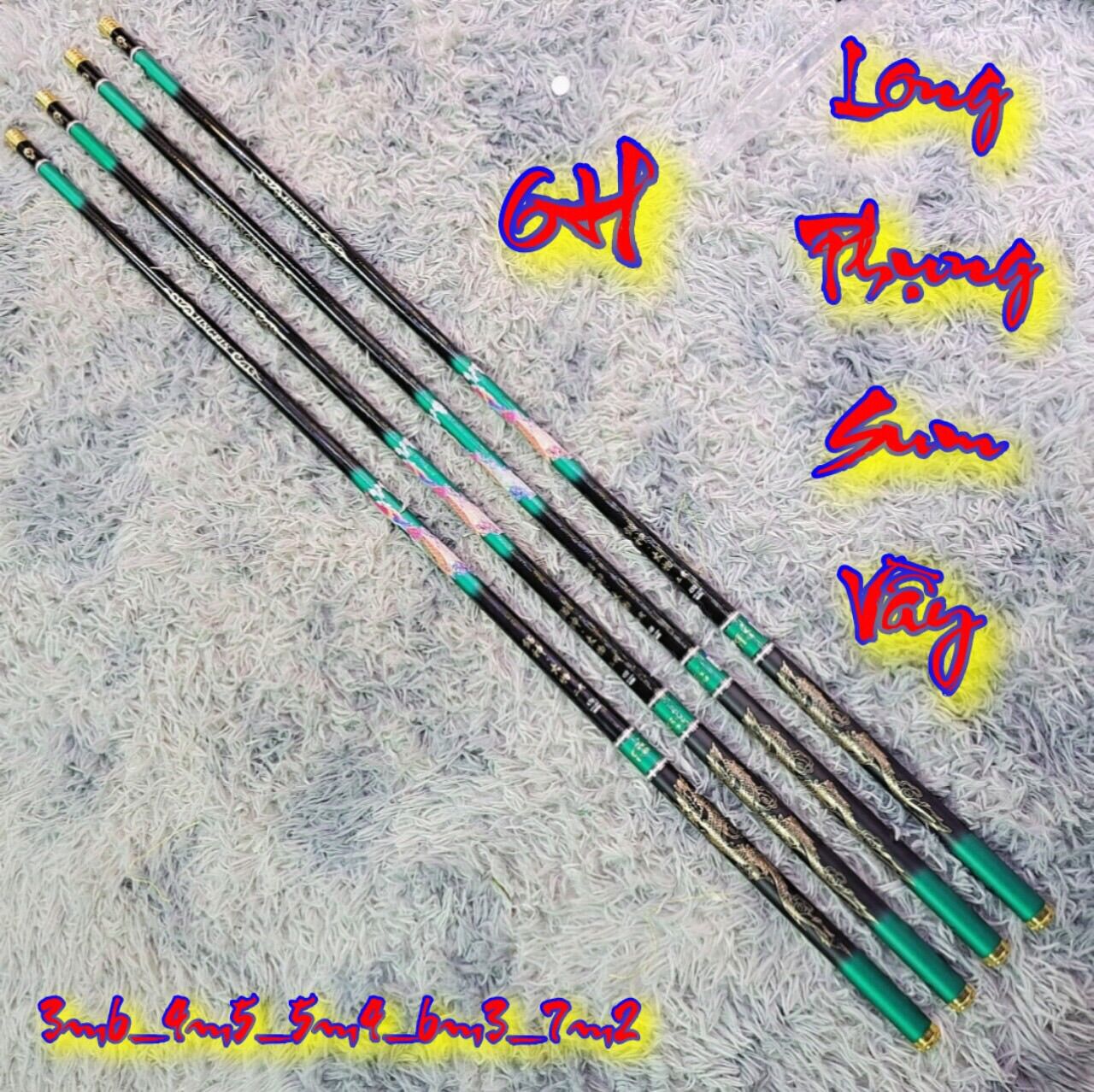 Cần câu tay Long Phụng Sum Vầy 6H19 tặng kèm ngọn phụ