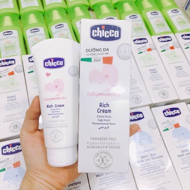 kem dưỡng ẩm chicco cho bé