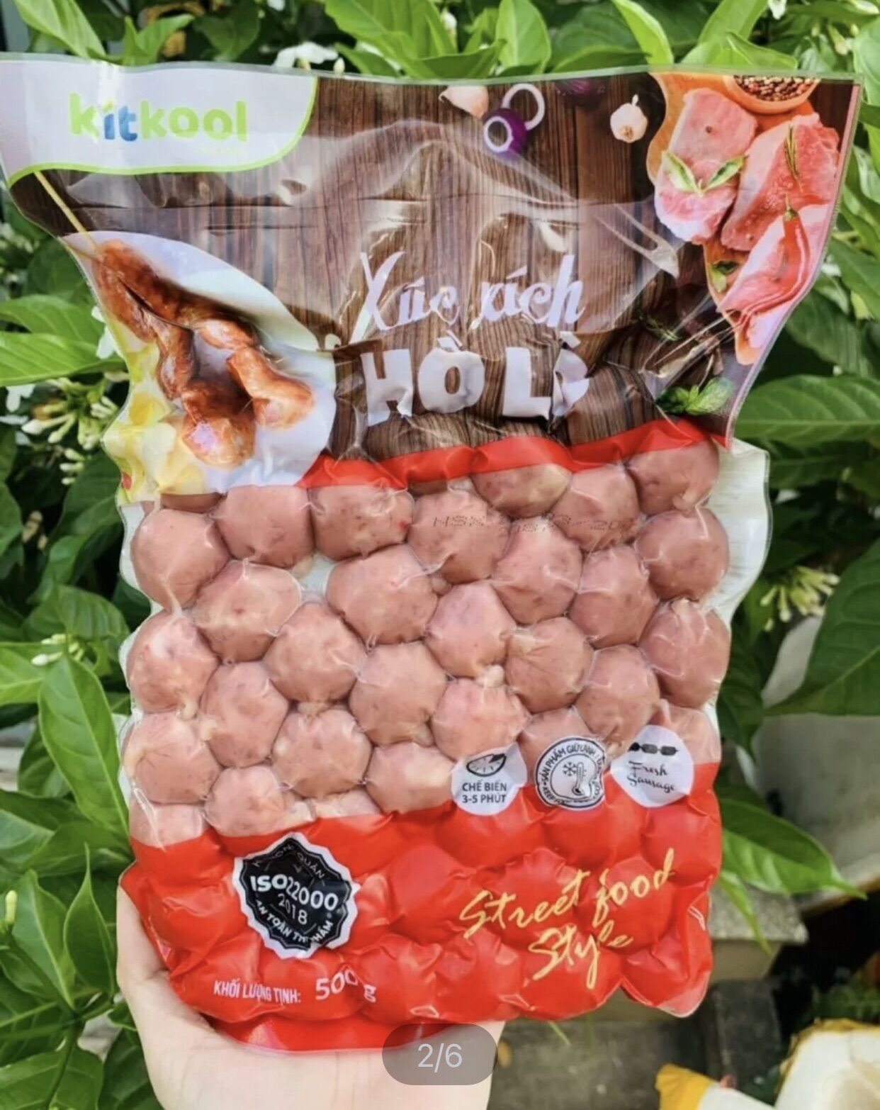 500g xúc xích hồ lô (ship hoả tốc hcm)
