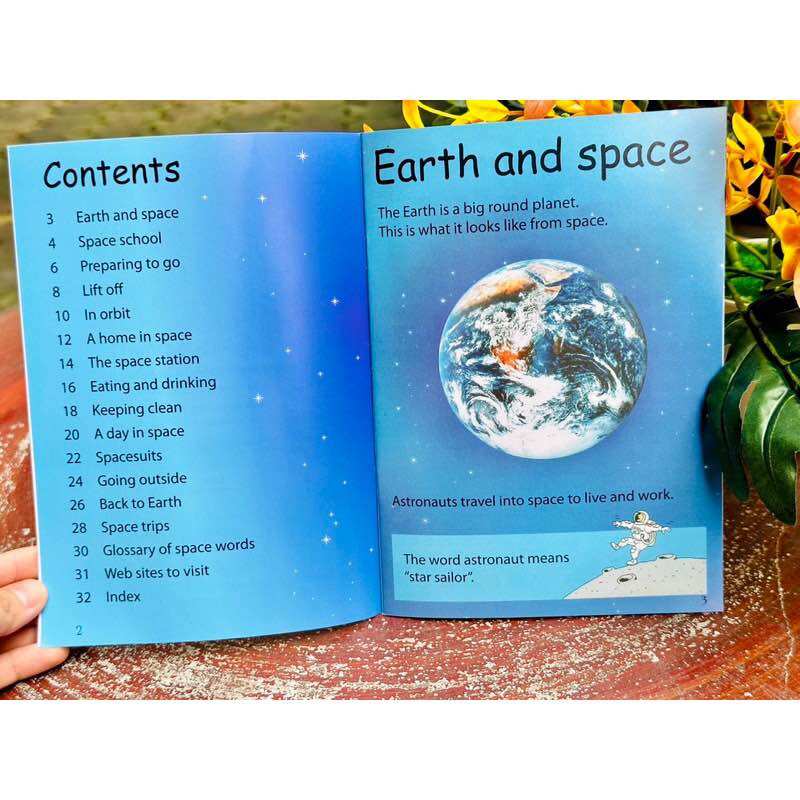 [Xả kho] Usborn science beginner 10q bìa mềm kèm file mp3