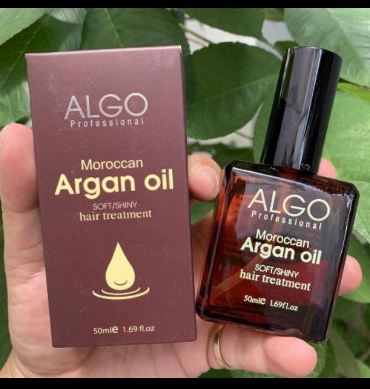 Tinh dầu dưỡng tóc phục hồi argan oil algo