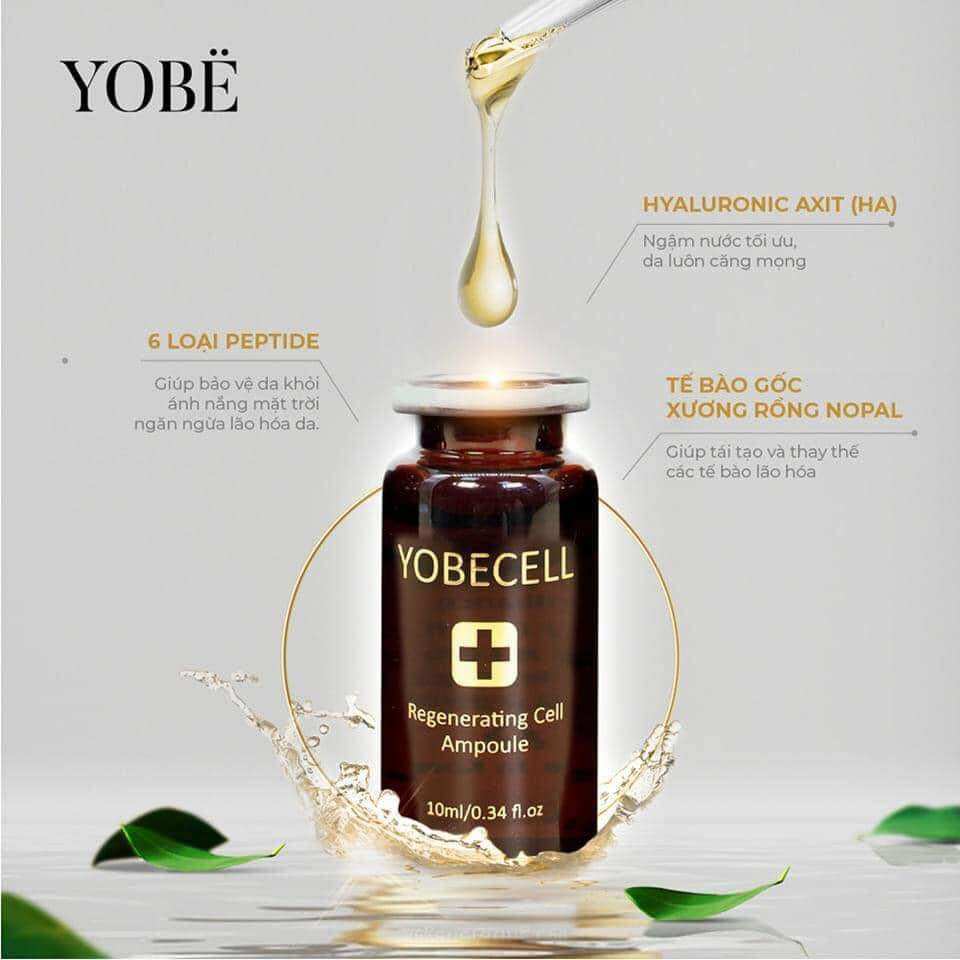 Sét 5 lọ tinh chất tế bào gốc YOBE