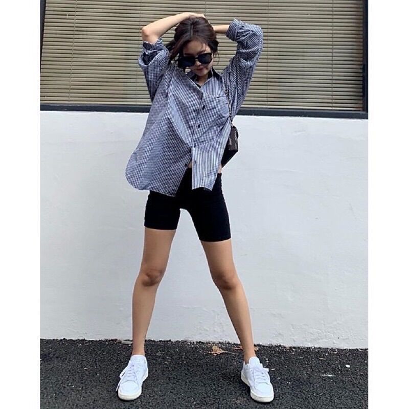 Quần đùi nữ - Knit Short Trendy chất thun dày dặn
