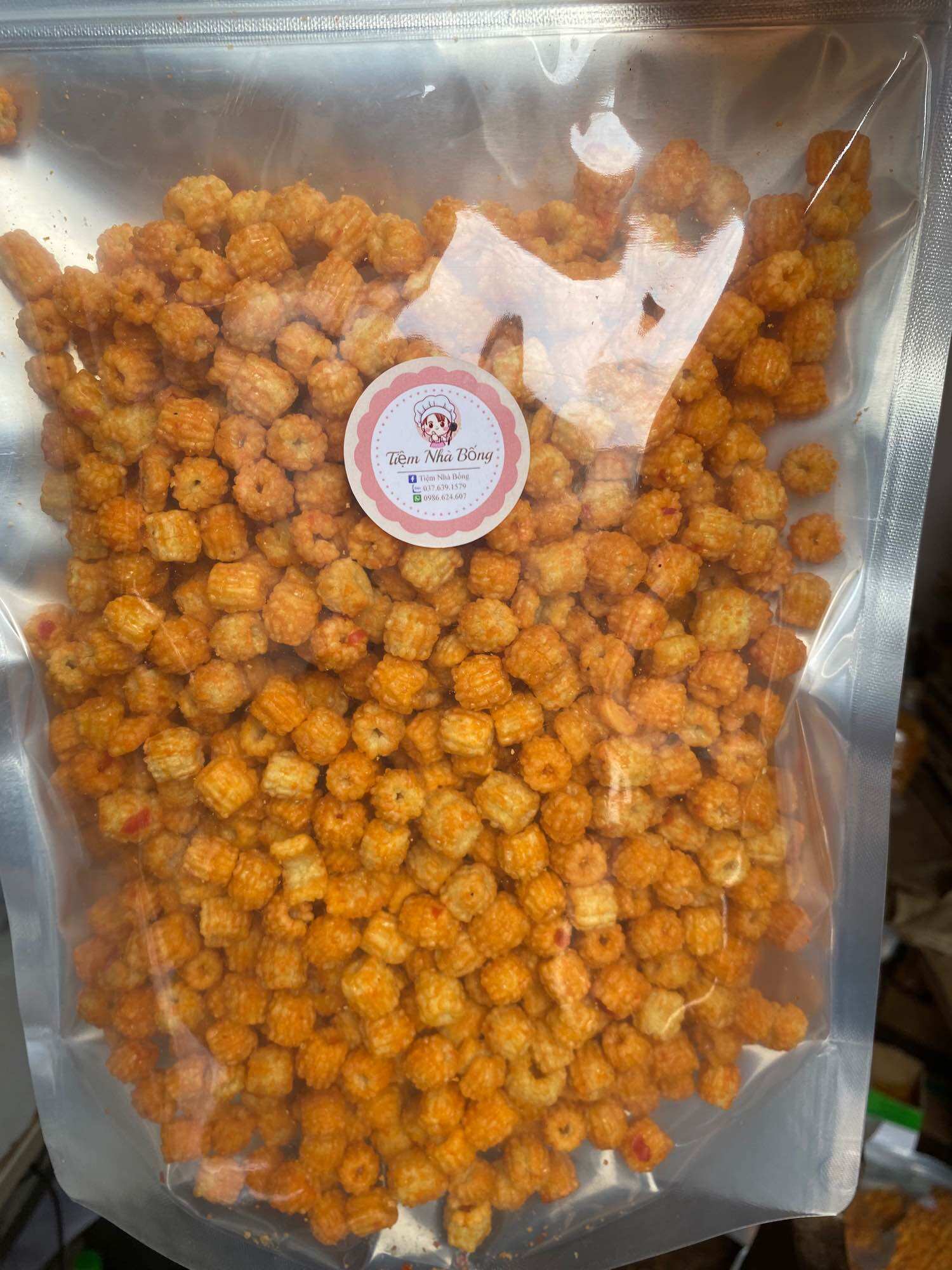 1kg nui chiên bơ cay
